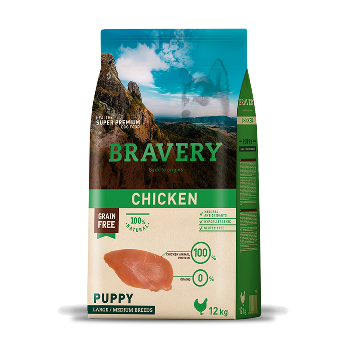 Bravery Pet Food: Exquisite Grain-Free Hypoallergenic Chicken for Adult ...
