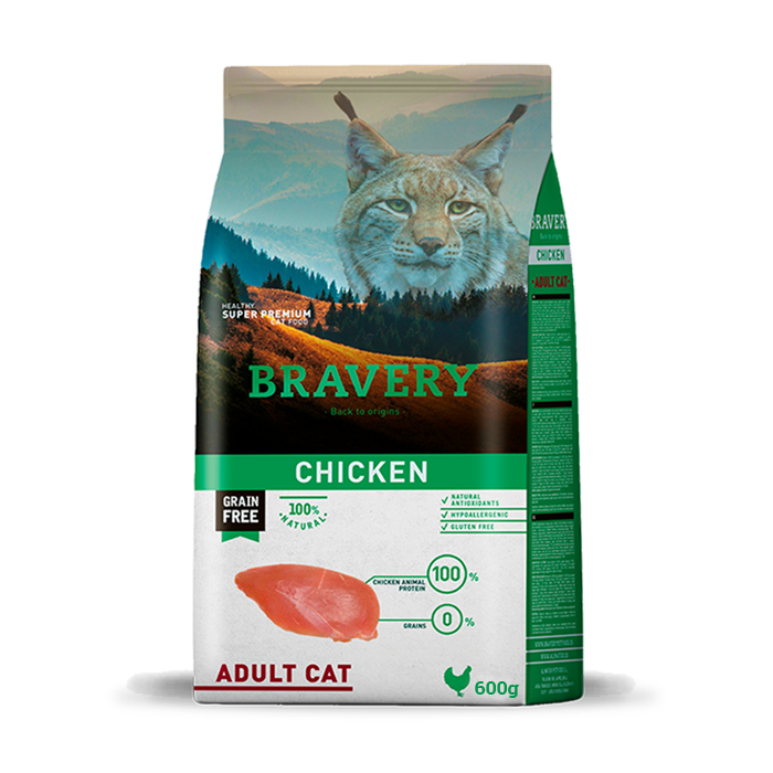 BRAVERY Chicken - Adult Cat