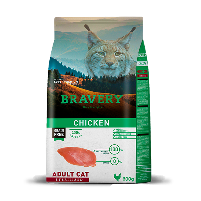 BRAVERY Chicken - Sterilized  Cat