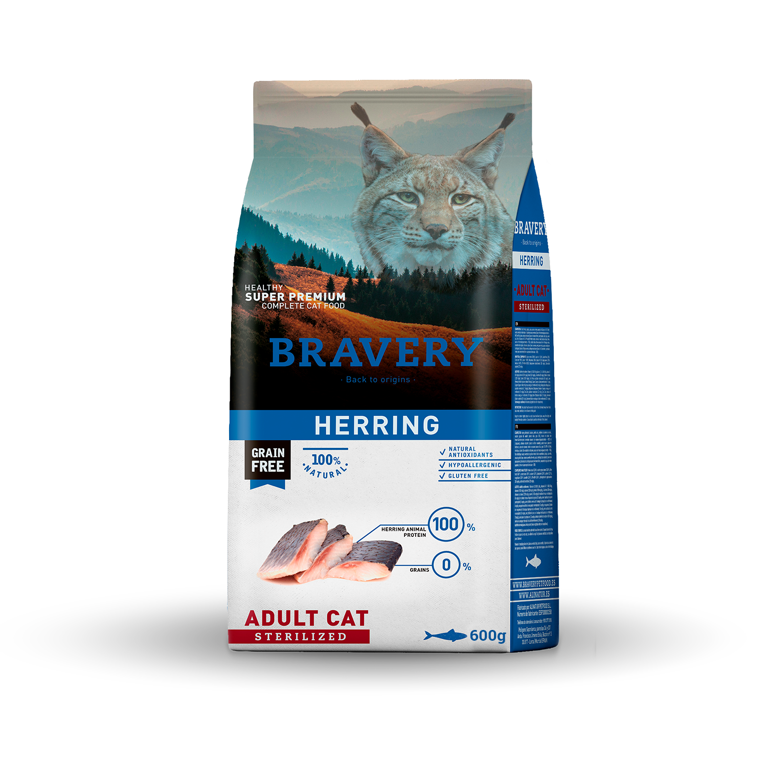BRAVERY Herring - Adult Cat Sterilized