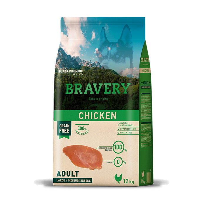 Introducing our superior-grade grain-free, hypoallergenic chicken dog food—a single protein source that caters to a healthy pup's dietary needs. Crafted with excellence, this formula guarantees not only high-quality nutrition but also effortless digestion, ensuring a delighted and contented pup of any breed and siz