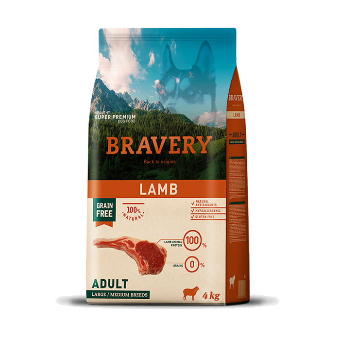 High-Quality Lamb: A rich source of protein and essential amino acids for muscle development and energy. Grain-Free Goodness: Ideal for dogs with grain sensitivities, ensuring easy digestion and optimal nutrition. Hypoallergenic Formula: Perfect for dogs with food sensitivities, reducing the risk of allergic reactions. Natural Ingredients: Free from artificial preservatives, colors, and flavors—just pure, wholesome nutrition. Non-GMO: Made with non-GMO ingredients, prioritizing your pet’s health and safety.