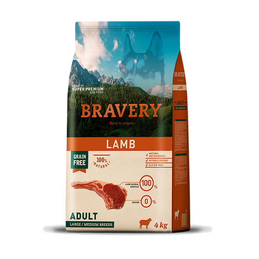 High-Quality Lamb: A rich source of protein and essential amino acids for muscle development and energy. Grain-Free Goodness: Ideal for dogs with grain sensitivities, ensuring easy digestion and optimal nutrition. Hypoallergenic Formula: Perfect for dogs with food sensitivities, reducing the risk of allergic reactions. Natural Ingredients: Free from artificial preservatives, colors, and flavors—just pure, wholesome nutrition. Non-GMO: Made with non-GMO ingredients, prioritizing your pet’s health and safety.