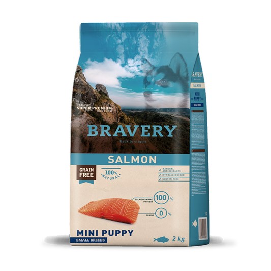 Bravery Pet Food Adult Dog Salmon Recipe: Premium, Healthy Dog Meals. Explore Top Brands, Grain-Free, Organic & Hypoallergenic Choices. Prioritize Canine Well-being. Shop Now for High-Quality, Tasty Dog Cuisine. Your Pup Deserves the Very Best