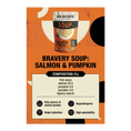 Load image into Gallery viewer, Bravery Hypoallergenic Grain-Free Cat Food Salmon & Pumpking recipe bag – natural nutrition for sensitive cats
