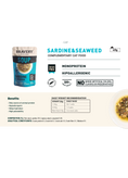 Load image into Gallery viewer, Bravery Hypoallergenic Grain-Free Cat Food Sardine & Seaweed recipe bag – natural nutrition for sensitive cats
